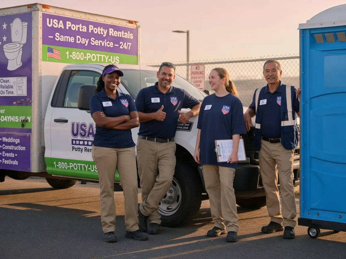 Porta Potty Rental company in Hesperia, CA